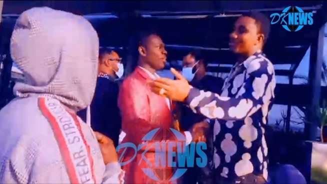 Retrouvaille entre Pape Diouf et Waly Seck au Radisson, regarddez!