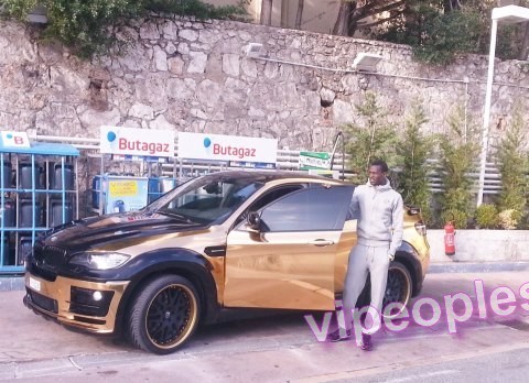 Le boss Ibou Touré et sa voiture qui clash