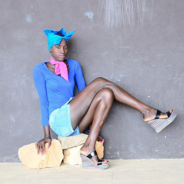 Feuza Diouf, authentique mannequin Africain