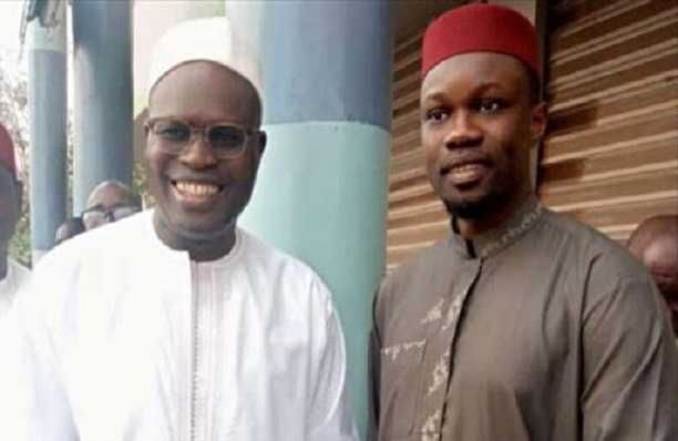 Ousmane Sonko rencontre Khalifa Sall: Une nouvelle alliance en vue ? Ousmane Sonko rencontre Khalifa Sall: Une nouvelle alliance en vue ?