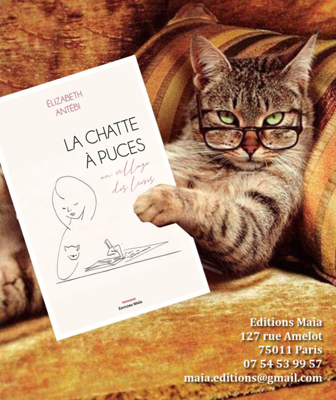"La Chatte à Puces au village des livres" "La Chatte à Puces au village des livres"