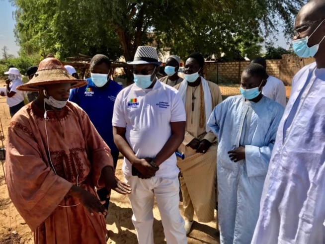 Exploitation agricole: Le Directeur de l’Emploi en visite de terrain au village de Ndiengue Diop Exploitation agricole: Le Directeur de l’Emploi en visite de terrain au village de Ndiengue Diop