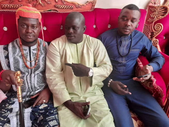 Baptême : Didier Omzo donne le nom de sa fille à Diatou Sané Baptême : Didier Omzo donne le nom de sa fille à Diatou Sané