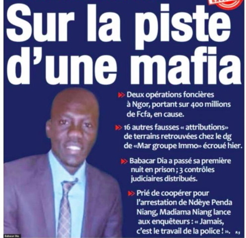 Imitation de signature: Six agents des Impôts et Domaines inculpés pour association de malfaiteurs Imitation de signature: Six agents des Impôts et Domaines inculpés pour association de malfaiteurs