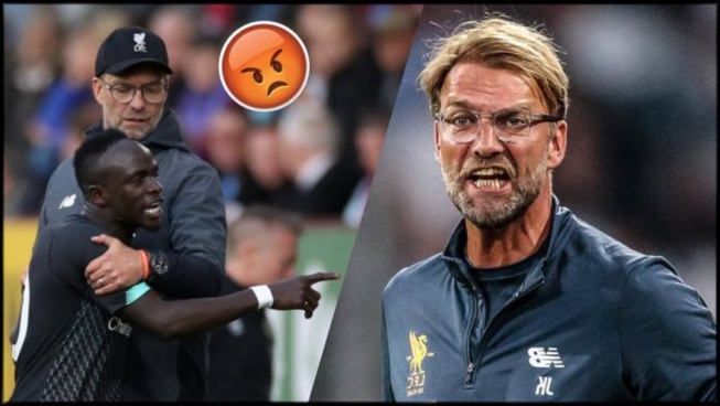Liverpool : La grosse réaction de Klopp suite à la colère de Sadio Mané Liverpool : La grosse réaction de Klopp suite à la colère de Sadio Mané