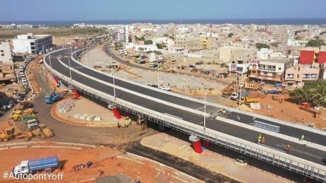 Autopont de Yoff lancé en Décembre 2019 sera ouvert à la circulation ce mercredi 23 Décembre. Autopont de Yoff lancé en Décembre 2019 sera ouvert à la circulation ce mercredi 23 Décembre.