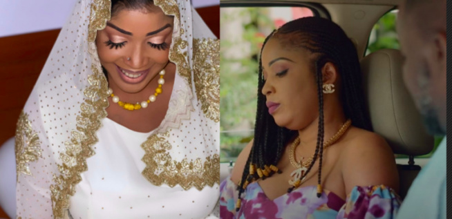 Al Khairy : La Belle Adama Dioum de la série »Adja » s’est mariée (photos)