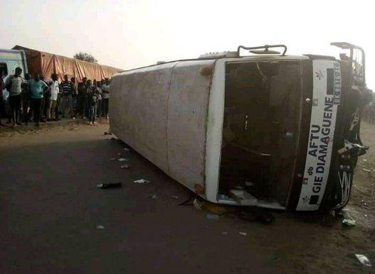 Terrible accident à SIPS : Un bus Tata écrase un enfant