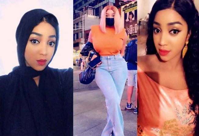 Fatima Zahra, la charmante épouse de Prince Mbacké toute charmante, dégage une forme pétillante…