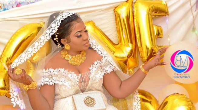 Carnet rose: La belle Saly Sow  devient madame Mbow, les images exclusives du mariage