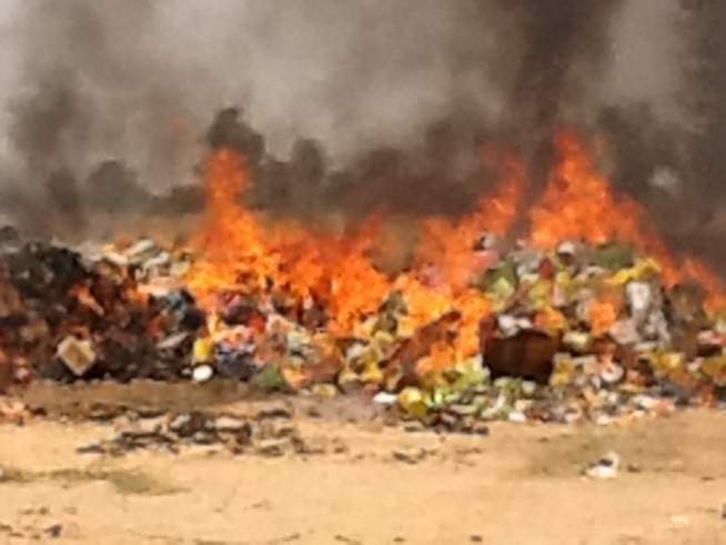 Plus de 320 tonnes de produits impropres détruits Plus de 320 tonnes de produits impropres détruits