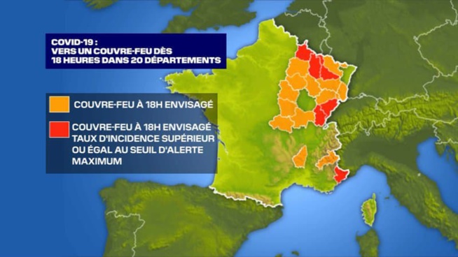 Quels sont les critères pour basculer dans le couvre-feu à 18h? Quels sont les critères pour basculer dans le couvre-feu à 18h?