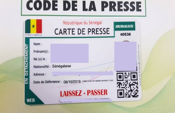 Vers un ouf de soulagement : le Code de la presse sénégalaise validé dès la semaine prochaine Vers un ouf de soulagement : le Code de la presse sénégalaise validé dès la semaine prochaine