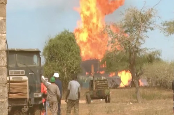 Incendie de Ngadiaga : 1,7 et 1,8 milliard de FCFA à la société américaine Haliburton pour éteindre le puits de gaz Incendie de Ngadiaga : 1,7 et 1,8 milliard de FCFA à la société américaine Haliburton pour éteindre le puits de gaz