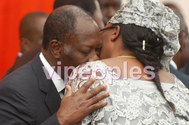 Au Palais, Alassane Ouattara a bien appérécié le parfum de Mariéme Faye sall .