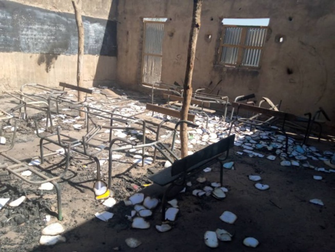 Tambacounda: un élève réduit en cendres une classe de CE1 Tambacounda: un élève réduit en cendres une classe de CE1