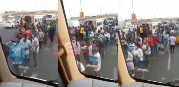 Bus bondés de monde à Colobane : Le calvaire des banlieusards pour rentrer avant le couvre-feu