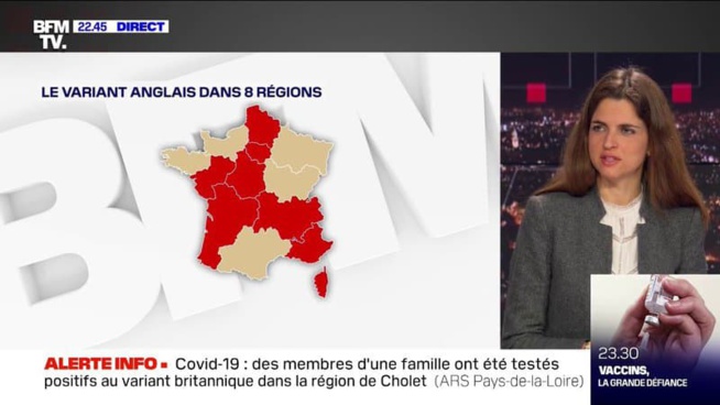 Covid-19: des membres d'une famille ont été testés positifs au variant britannique dans la région de Cholet Covid-19: des membres d'une famille ont été testés positifs au variant britannique dans la région de Cholet