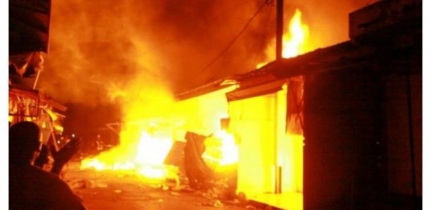 Incendie à Gassane :Plusieurs cases réduites en cendre Incendie à Gassane :Plusieurs cases réduites en cendre