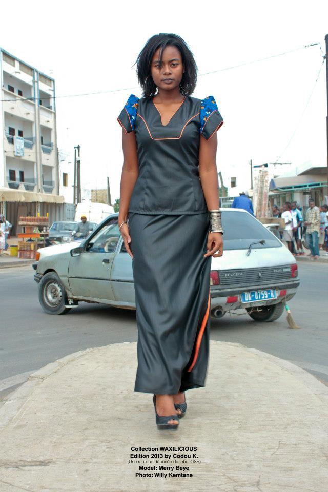 Merry Beye trés belle , elle est habillée par la boutique  Osé