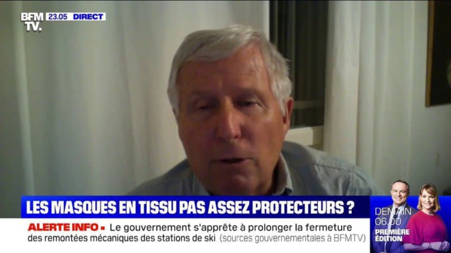 Pr Stahl: "Imaginer qu'on peut porter un masque FFP2 dans la vie courante me paraît totalement illusoire" Pr Stahl: "Imaginer qu'on peut porter un masque FFP2 dans la vie courante me paraît totalement illusoire"