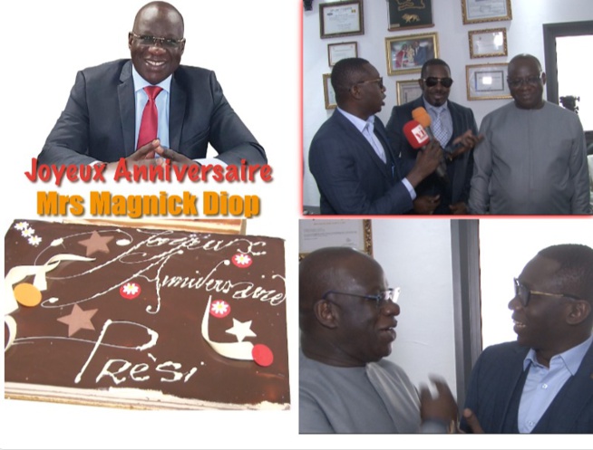 Incroyable: l’Anniversaire du Président Mbagnick Diop, regardez la surprise de l’artiste Pape diouf
