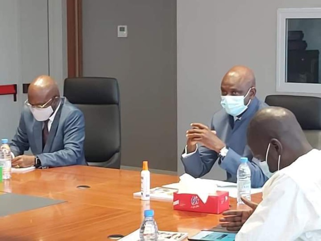 Réhabilitation du chemin de fer Dakar-Bamako: Mansour Faye reçoit en audience son homologue du Mali Réhabilitation du chemin de fer Dakar-Bamako: Mansour Faye reçoit en audience son homologue du Mali