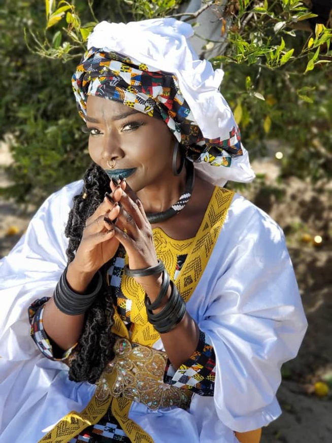 Coumba Gawlo sublime en tenue Yaye Fall