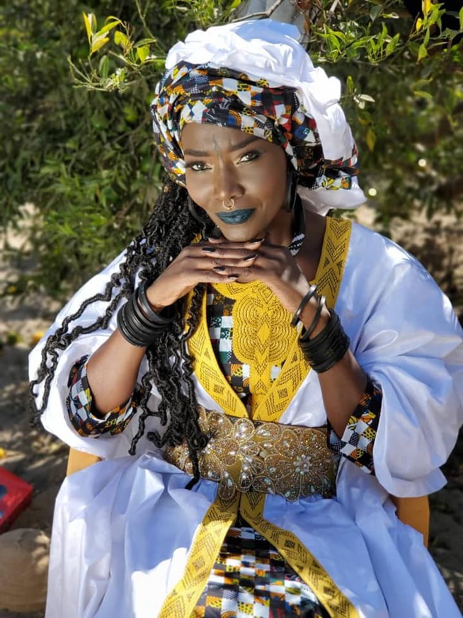 Coumba Gawlo sublime en tenue Yaye Fall