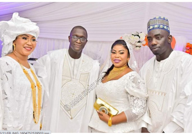 Mariage Vip de Amina Fall, fille de Dame Fall en images