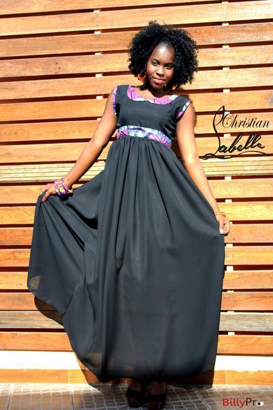 La jeune créatrice Khady Louise Labelle Diop de la marque « Christian Labelle » présente sa collection