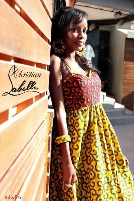 La jeune créatrice Khady Louise Labelle Diop de la marque « Christian Labelle » présente sa collection