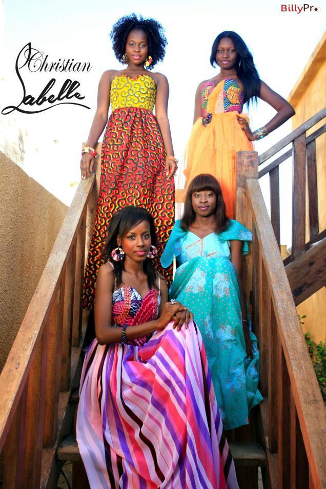 La jeune créatrice Khady Louise Labelle Diop de la marque « Christian Labelle » présente sa collection