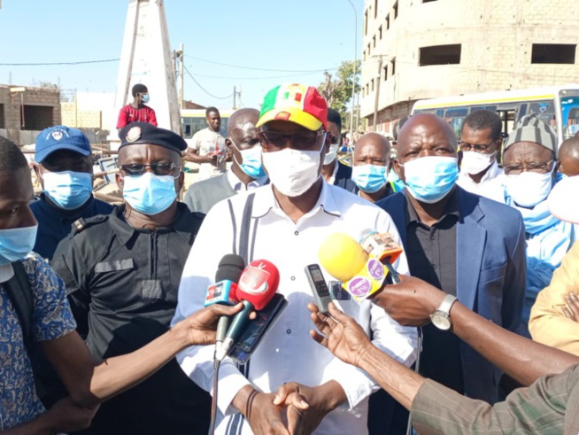 Le Ministre Yankhoba Diatara lance le deuxième assaut de la 2ème vague à Thiès