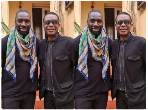 Après Macky Sall et Alioune Sarr, Youssou Ndour s’affiche avec l'humoriste Omar Sy