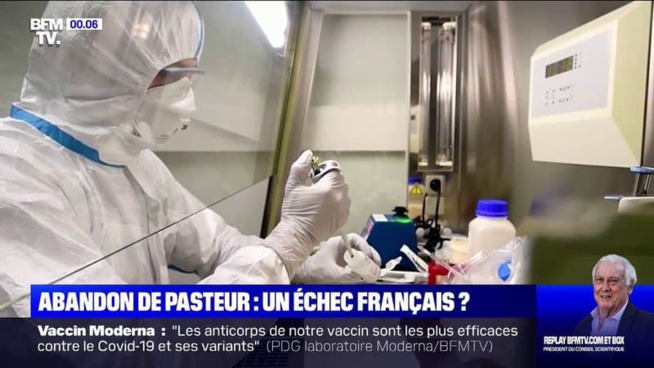 L'institut Pasteur abandonne son projet principal de vaccin contre le Covid-19 L'institut Pasteur abandonne son projet principal de vaccin contre le Covid-19