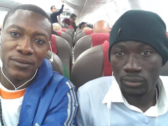 Tange Tange et Gomis sont en route  pour le ''Grand Bégué''de Pape Diouf à  Paris!