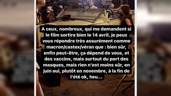 Nicolas Bedos : son nouveau tacle au gouvernement sur la date de sortie d'OSS 117 Nicolas Bedos : son nouveau tacle au gouvernement sur la date de sortie d'OSS 117
