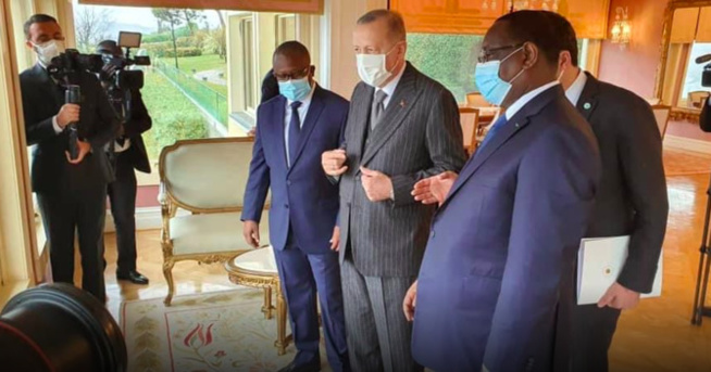 Turquie : Coïncidence ou désir du Sultan Erdogan, Macky Sall et Umaru Embalo se retrouvent au Palais Blanc