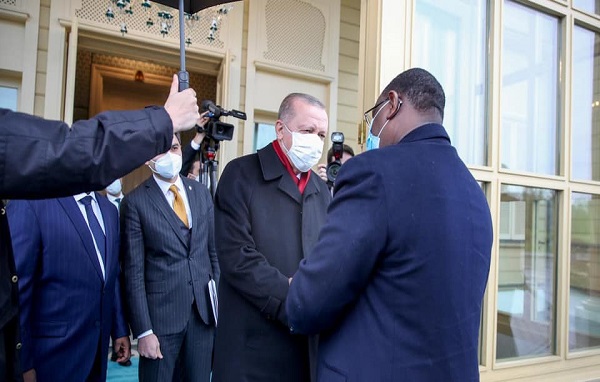 Visite de travail en Turquie : Macky Sall et Embalo reçus par Erdogan à Istanbul Visite de travail en Turquie : Macky Sall et Embalo reçus par Erdogan à Istanbul