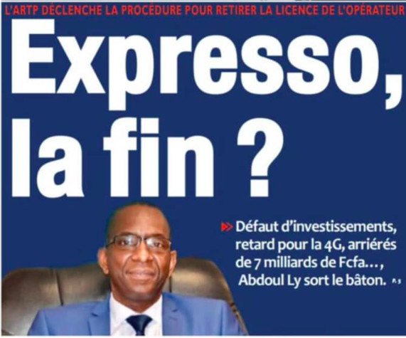 Expresso risque de perdre sa licence de téléphonie Expresso risque de perdre sa licence de téléphonie