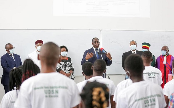 Inauguration de l’Université Sassou Nguesso de Brazza : Macky Sall invite les étudiants à être l'élite mondiale Inauguration de l’Université Sassou Nguesso de Brazza : Macky Sall invite les étudiants à être l'élite mondiale