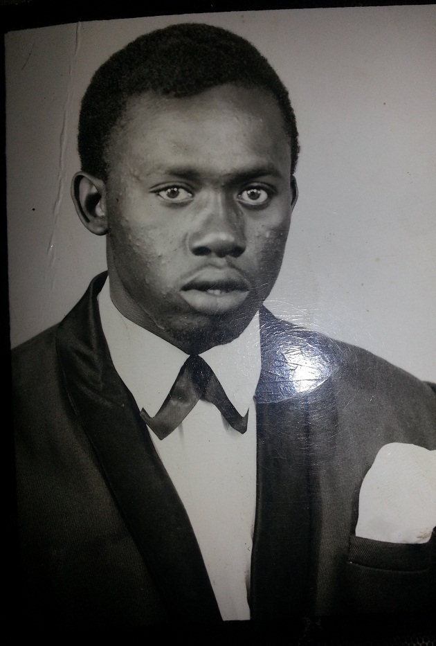 Baba Tandian, le président de la Fedération Sénégalaise de Basket, quand il était jeune