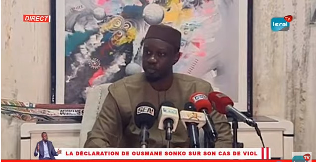 Accusé de viols répétés et de menaces de mort: Ousmane Sonko charge Macky Sall