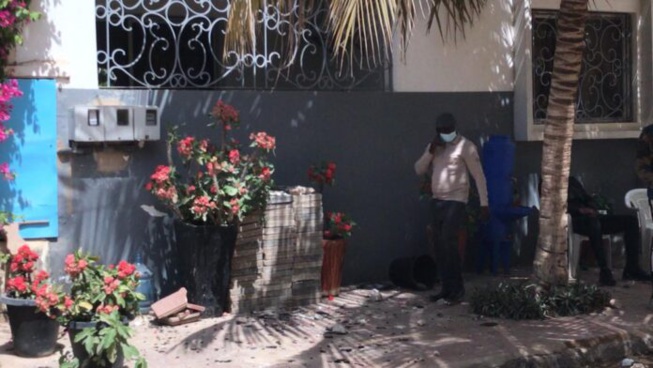 Manifestations des partisans de Sonko : La maison de Mahmoud Saleh saccagée Manifestations des partisans de Sonko : La maison de Mahmoud Saleh saccagée