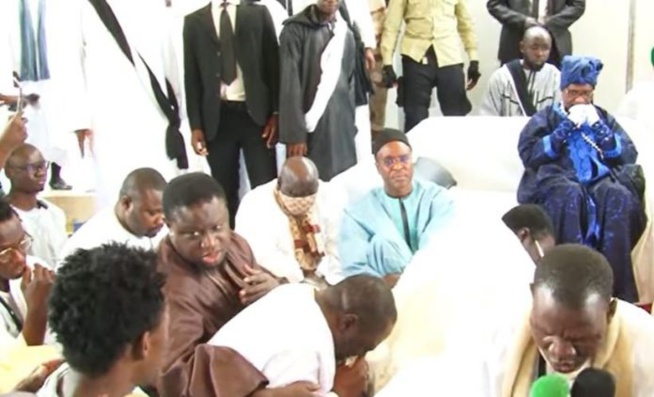 Visite de Serigne Modou Kara : Emu, Ganna Messeré en larmes…