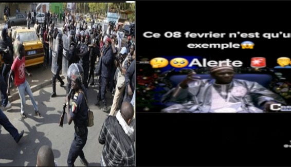 Affrontement policier et jeunes de sonko les propos de Serigne Modou keman avec Tange se confirment Affrontement policier et jeunes de sonko les propos de Serigne Modou keman avec Tange se confirment