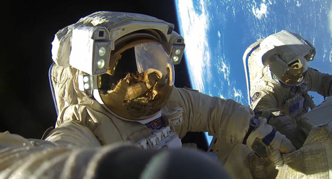Un cosmonaute russe photographie la France «recouverte» par le sable du Sahara - images Un cosmonaute russe photographie la France «recouverte» par le sable du Sahara - images