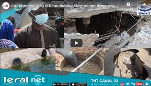 Assainissement: Le Dg de l'Onas, Ababacar Mbaye annonce d'importants projets Assainissement: Le Dg de l'Onas, Ababacar Mbaye annonce d'importants projets