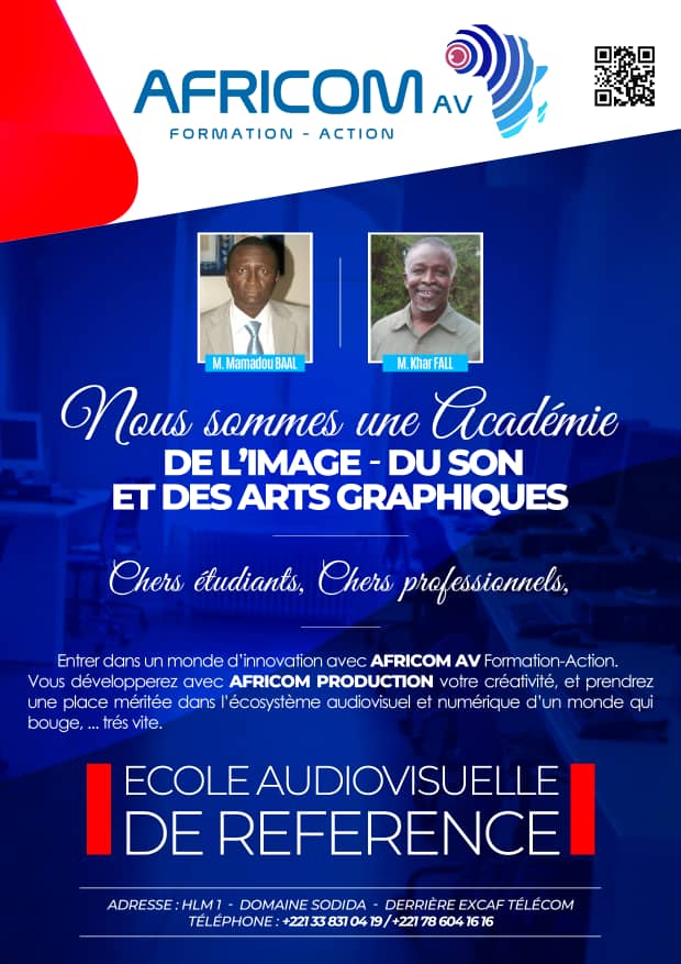 AFRICOM Av, une académie de formation aux métiers de réalisateurs, monteurs, graphiste etc ouvre ses portes AFRICOM Av, une académie de formation aux métiers de réalisateurs, monteurs, graphiste etc ouvre ses portes